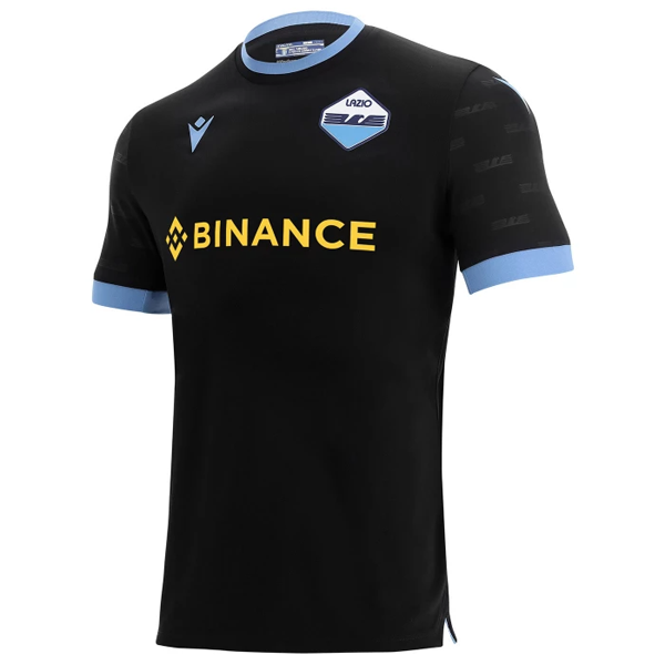 Tailandia Camiseta Lazio Replica Tercera Ropa 2022 Negro